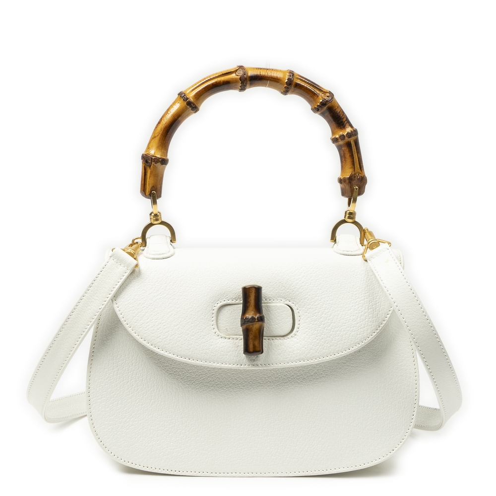 Gucci Vintage Bamboo Top Handle Flap